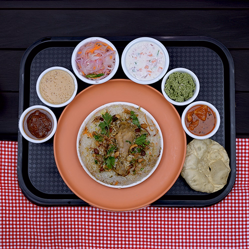 Chicken dum briyani